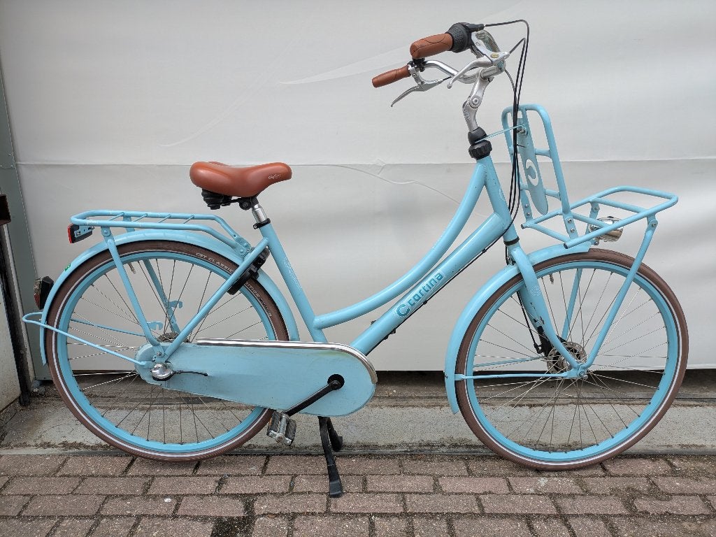 28 inch Cortina Roots Transport met 3 versnellingen., Gebruikt, Versnellingen, 50 tot 53 cm, Trommelrem
