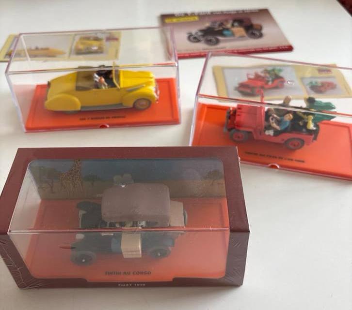 Kuifje modelauto's - Atlas Collectie (3 stuks), Verzenden, Nieuw