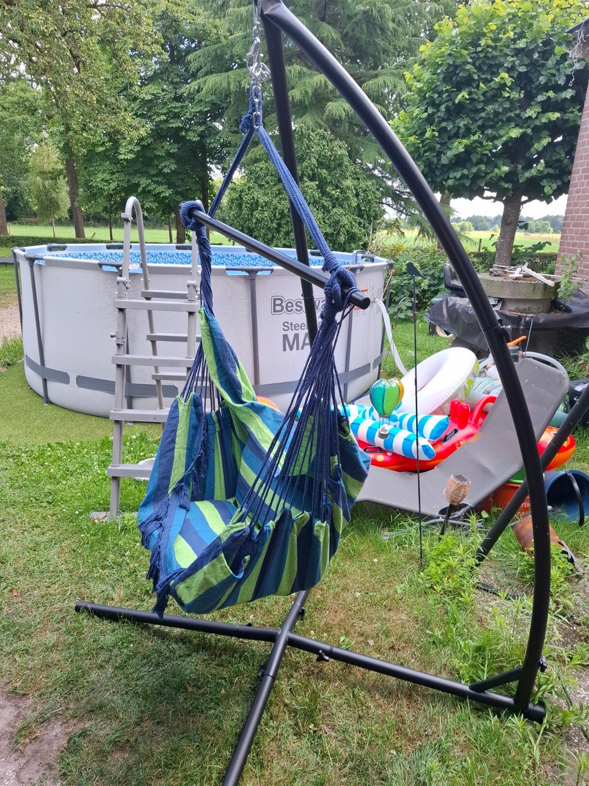 standaard splinternieuw voor hangstoel, Ophalen, Binnen, Met standaard