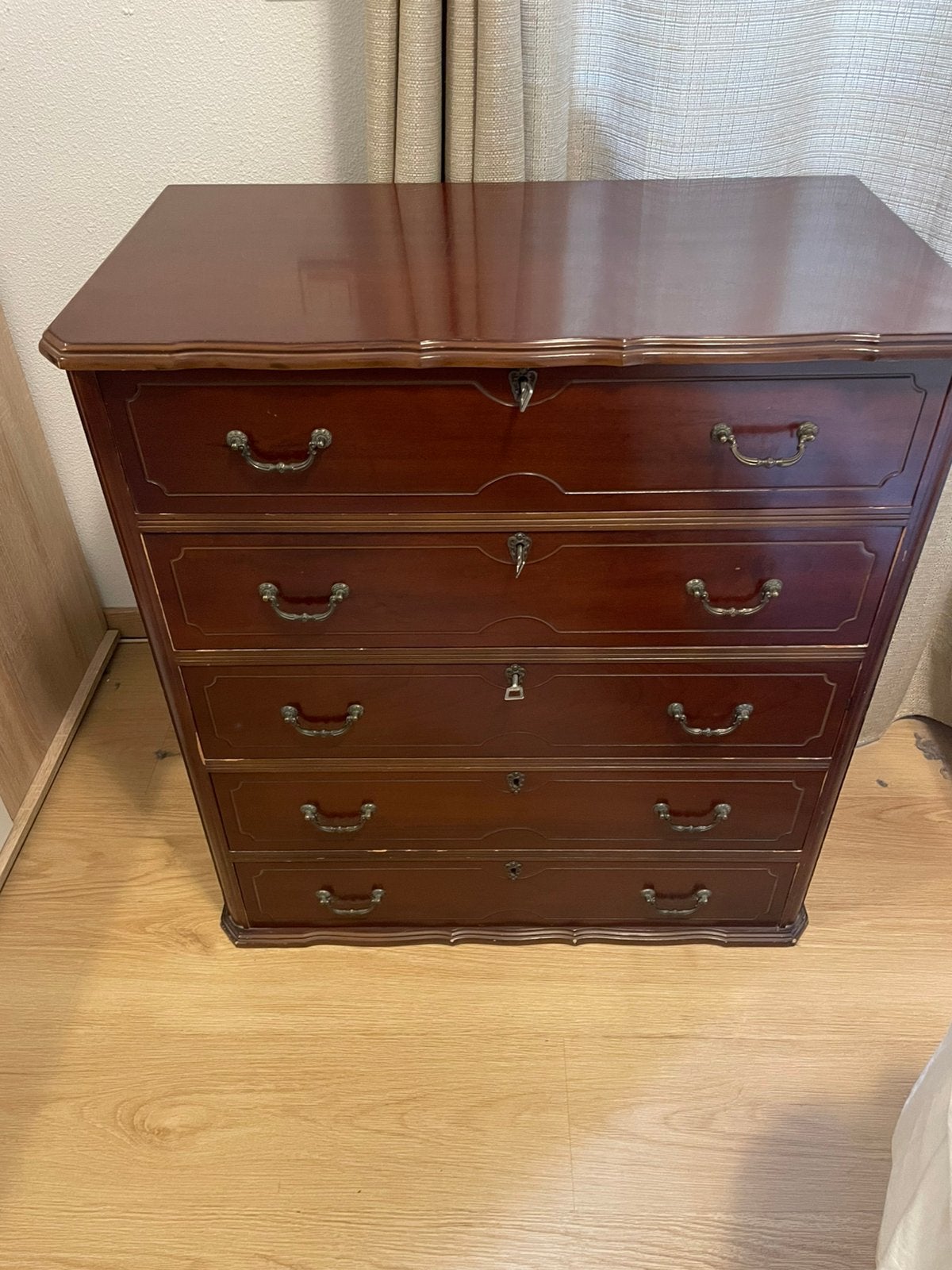 Antieke commode/ladenkast ., Antiek en Kunst, Antiek | Meubels | Kasten, Ophalen of Verzenden