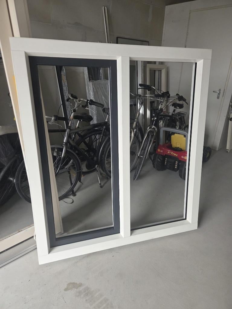 Kunststofkozijn schuco, Doe-het-zelf en Verbouw, Kozijnen en Schuifpuien, Kunststof, Raamkozijn, Nieuw, Inclusief glas