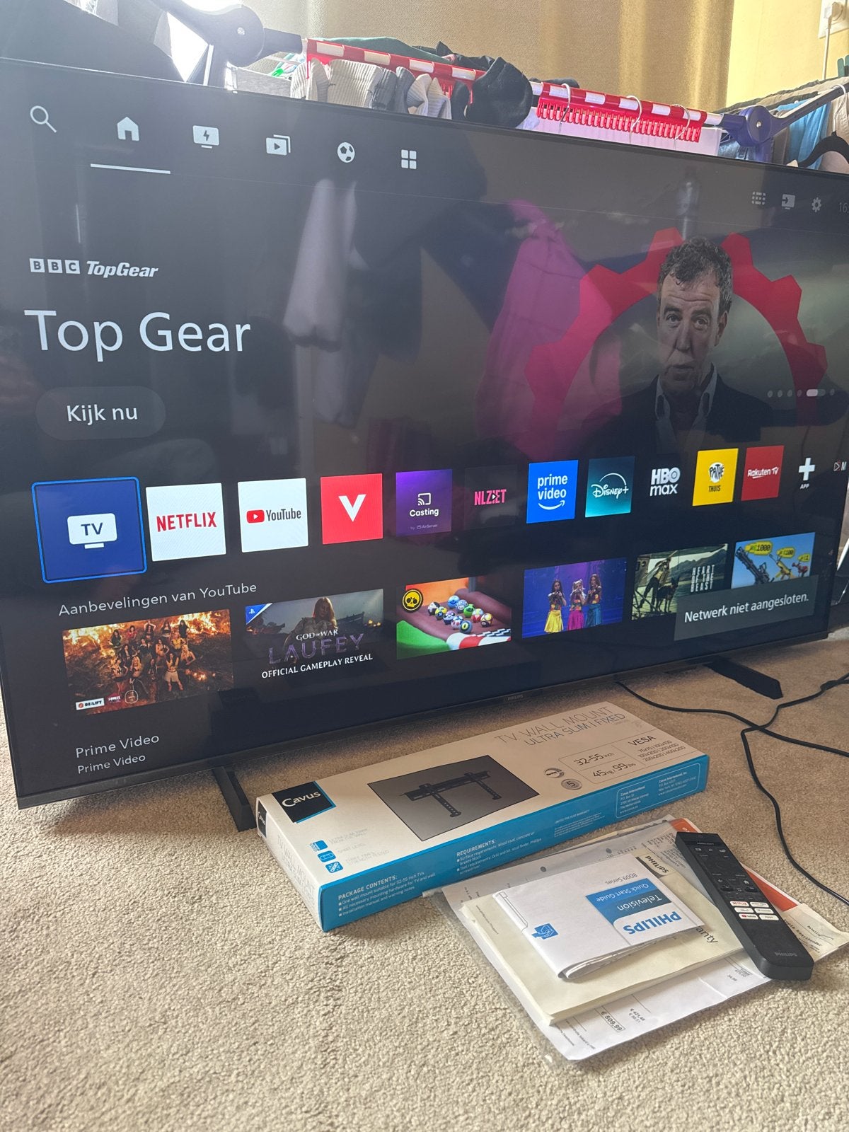 Philips AMBILIGHT 55PUS8009/12 4K UHD Smart TV (55 inch), Audio, Tv en Foto, Televisies, Ophalen, Philips, LED, 50 Hz