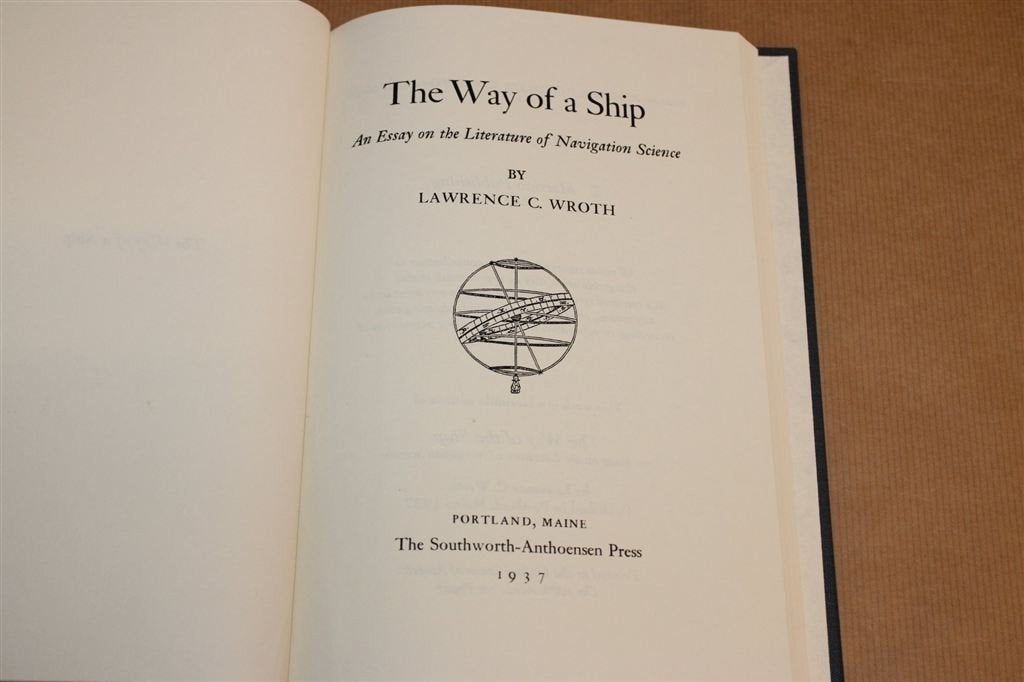 De Weg van een Schip — Navigatiewetenschap — Facsimile, Verzamelen, N.v.t., Ophalen of Verzenden, Zo goed als nieuw, N.v.t.