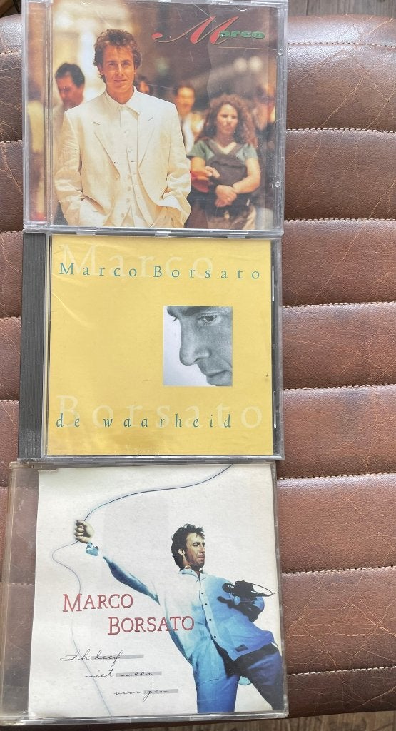 Marco Borsato Muziek CD's ( 2 Albums + 1 Singel ), Ophalen of Verzenden, Gebruikt