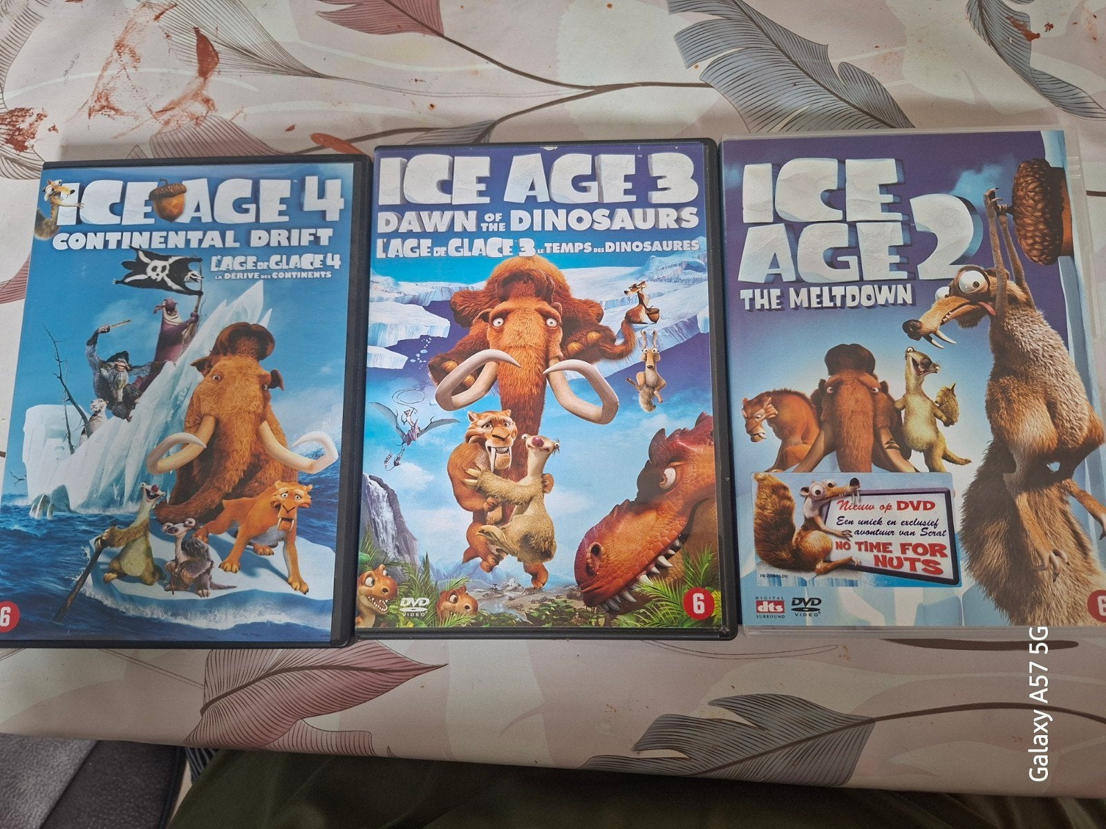 Ice Age DVD Boxset - Deel 2, 3 en 4, Ophalen, Animatie, Nederlands, Zo goed als nieuw