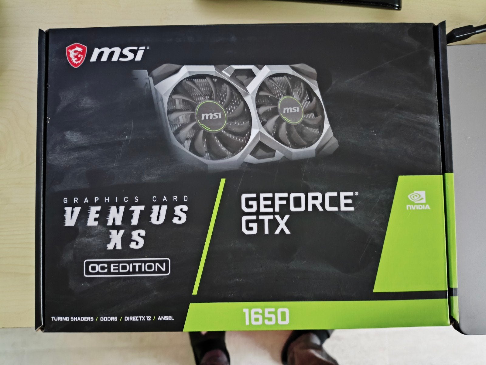 MSI GeForce GTX 1650 D6 Ventus XS OC GDDR6, Computers en Software, Videokaarten, PCI-Express 3, GDDR6, HDMI, Ophalen of Verzenden