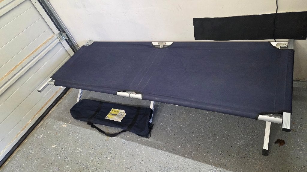 2x Luxe Campingbed - Lichtgewicht en Inklapbaar, Ophalen of Verzenden, Gebruikt, Overige