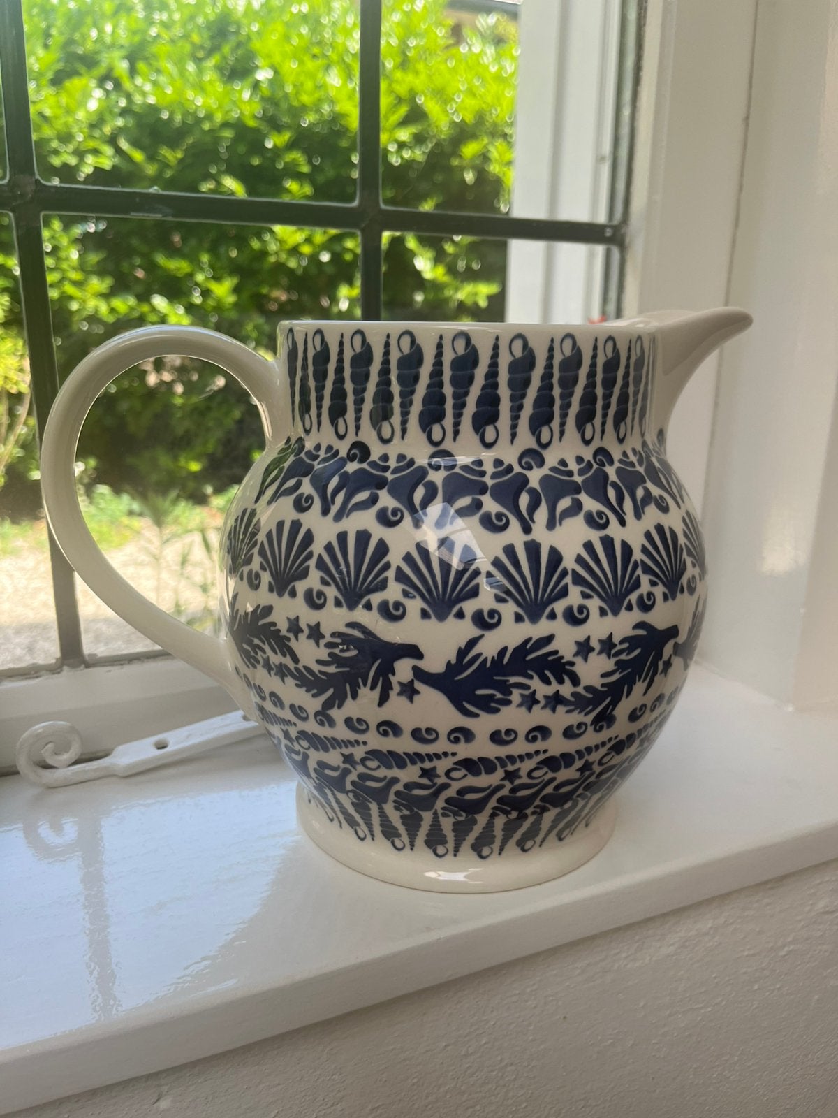 Nieuw! Blue Shells 6 pint Jug, Emma Bridgewater, Overige typen, Nieuw, Ophalen of Verzenden, Overige stijlen