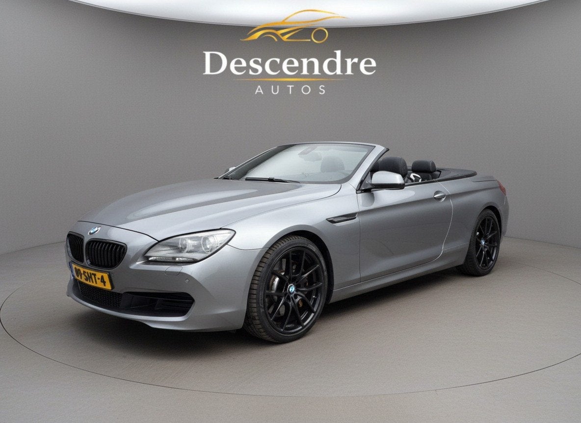 BMW 6 Serie Cabrio 650i High Executive 6 maand garantie, Auto's, BMW, Automaat, Euro 5, Achterwielaandrijving, Gebruikt