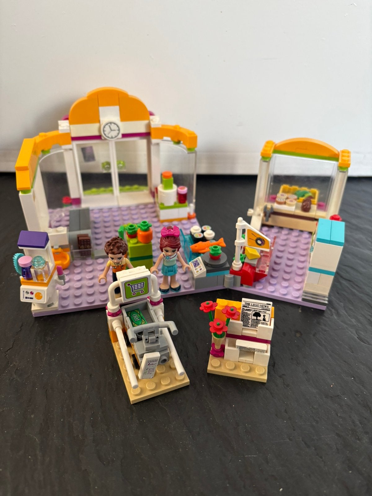 Lego friends supermarkt 41118, Kinderen en Baby's, Speelgoed | Duplo en Lego, Ophalen of Verzenden, Zo goed als nieuw