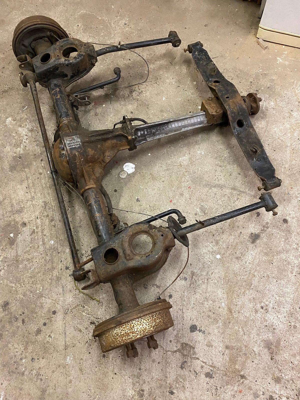Uniek complete dikke CIH achteras Opel Manta B / Ascona B, Ophalen, Opel