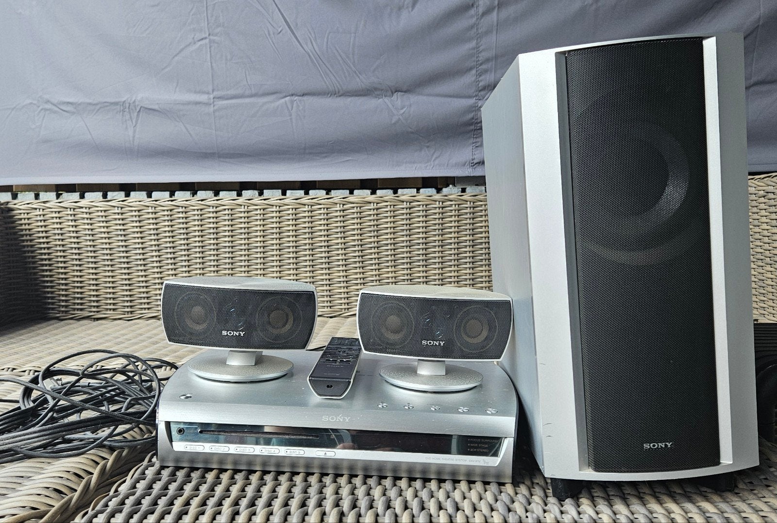 Sony DAV-X1V Home Cinema Set 480W in goede staat, Ophalen, 5.1-systeem, 70 watt of meer, Sony