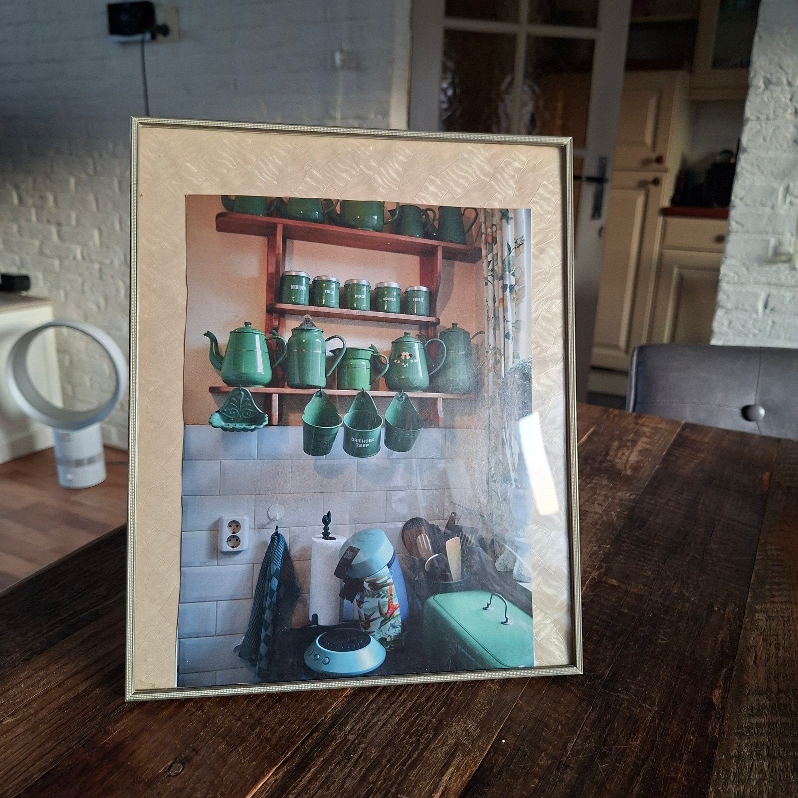 Jyden Fotolijst met Bol Glas 30 bij 24 cm groot, Ophalen of Verzenden