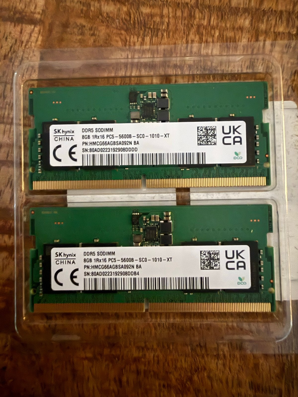 SK Hynix DDR5 SODIMM 2x8GB (16GB) 5600MHz RAM, Nieuw, Ophalen of Verzenden, DDR5, Laptop