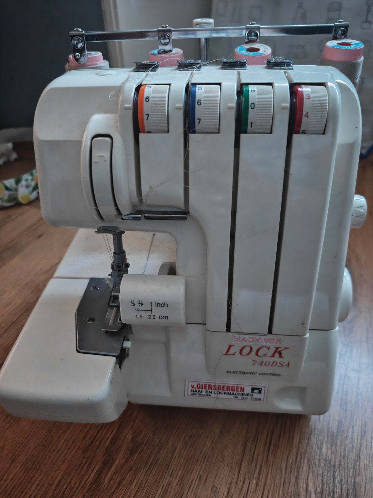 Machiver Lock 740DSA Lockmachine, Ophalen, Gebruikt, Lockmachine, Overige merken