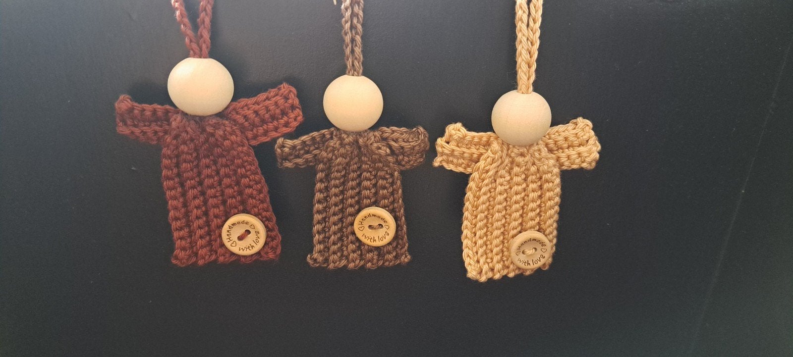 Gehaakte Engeltjes - Handgemaakte Decoratie, Diversen, Ophalen of Verzenden, Nieuw