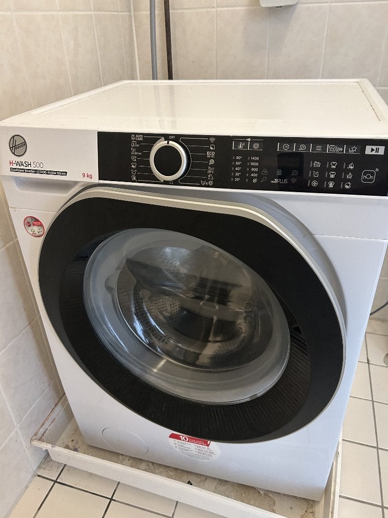 Hoover H-wash 500 wasmachine, Ophalen, 1200 tot 1600 toeren, Gebruikt, 8 tot 10 kg