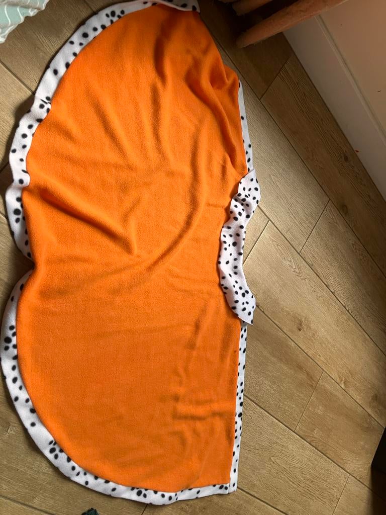 Hema Koningsdag mantel kind, Ophalen of Verzenden, Gebruikt, 110 t/m 116, Jongen of Meisje