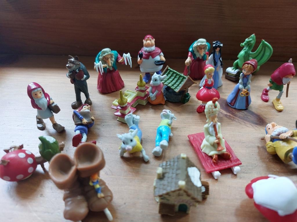 Efteling poppetjes emté, Verzamelen, Efteling, Ophalen of Verzenden