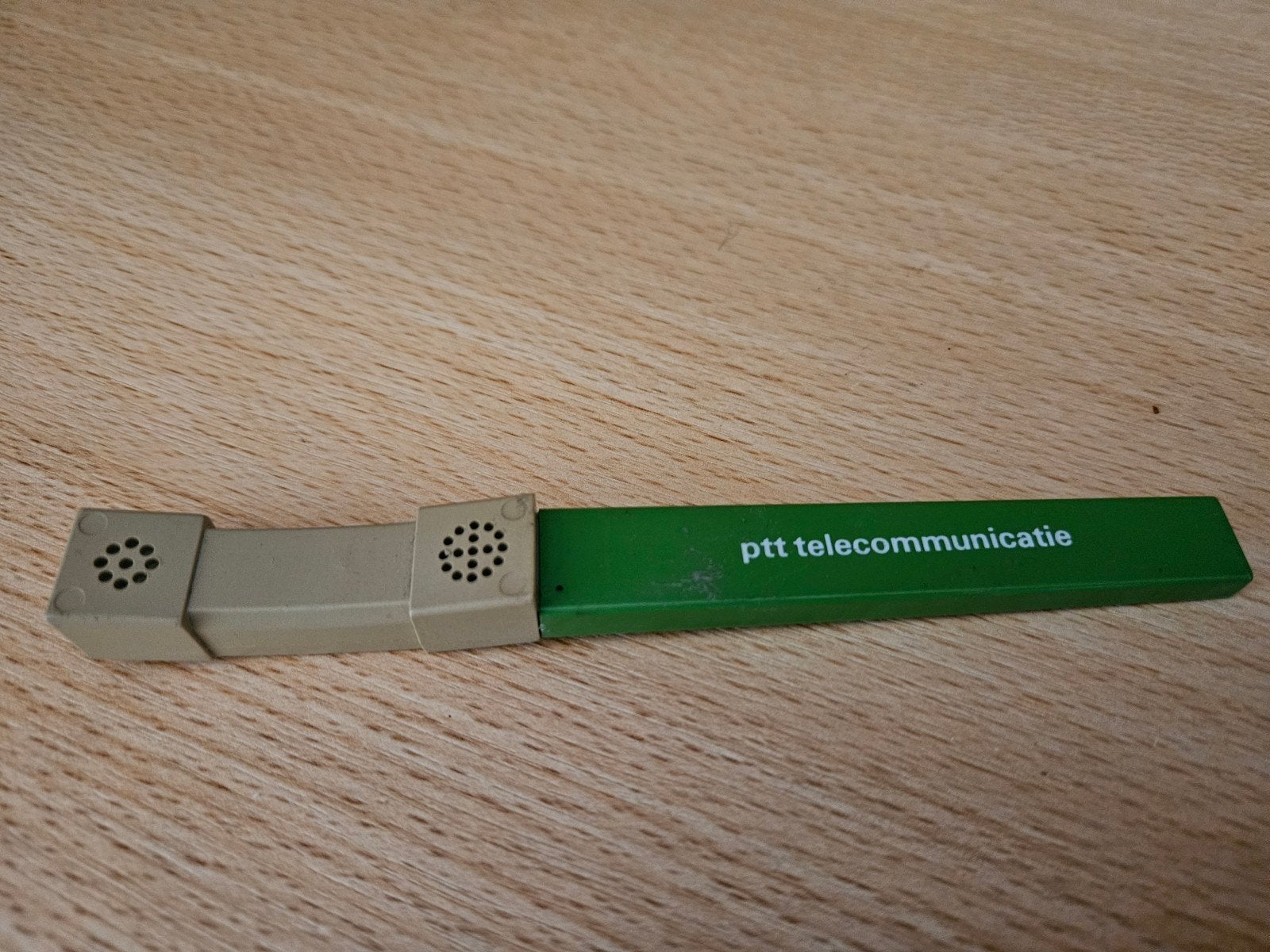 Vintage PTT Telecommunicatie pen in telefoonhoorn, Verzamelen, Ophalen of Verzenden, Gebruikt