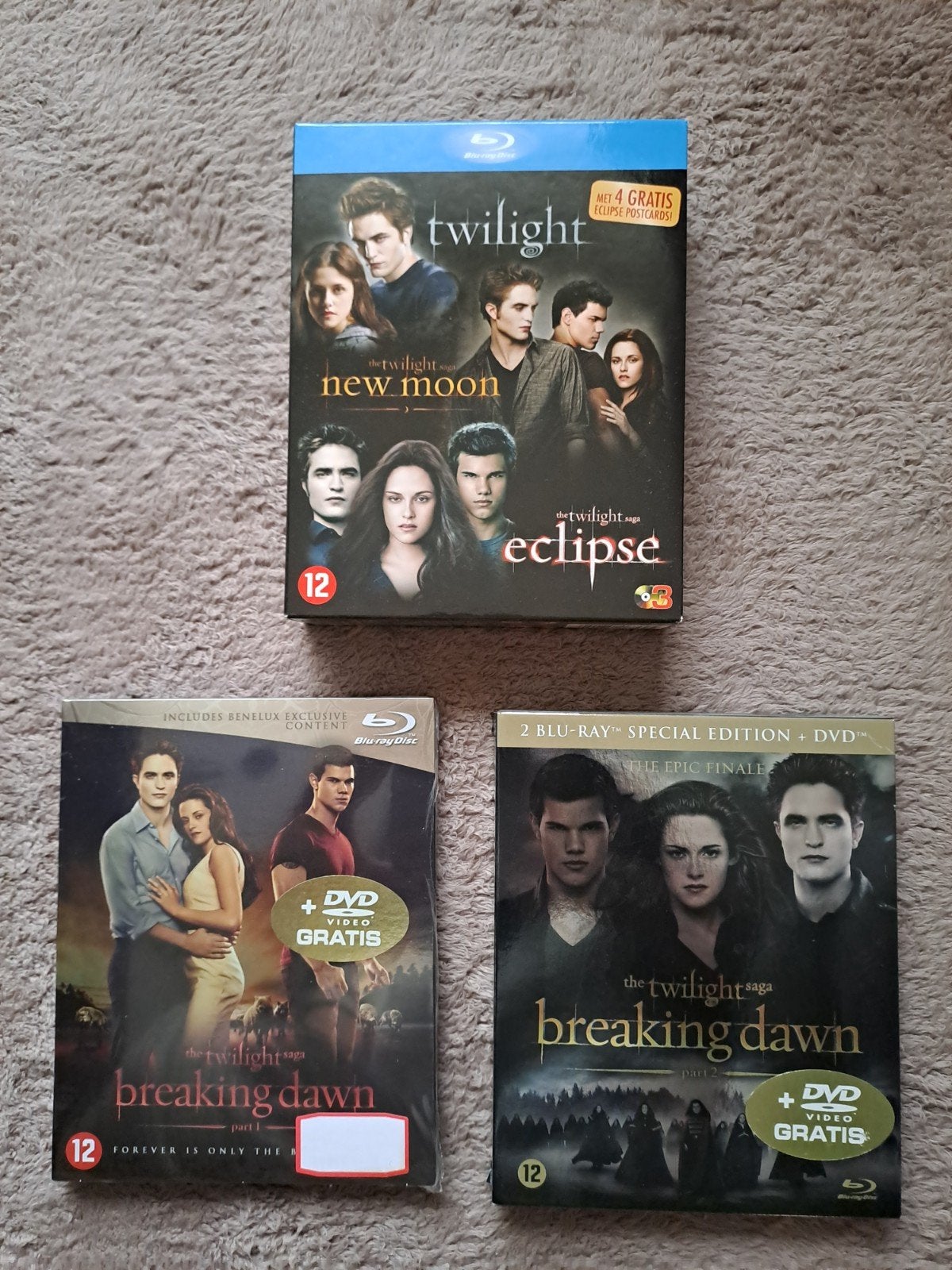 Twilight Blu-rays!, Ophalen of Verzenden, Zo goed als nieuw