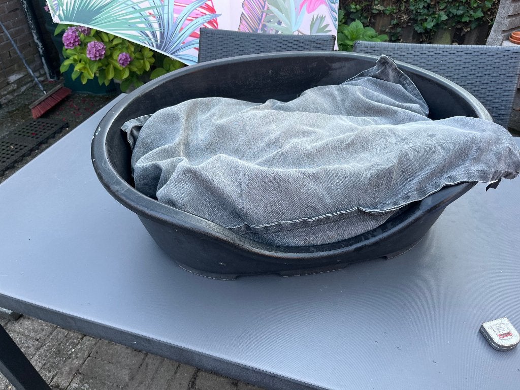 honden mand met kussen, Dieren en Toebehoren, Ophalen, Gebruikt, Hondenmand