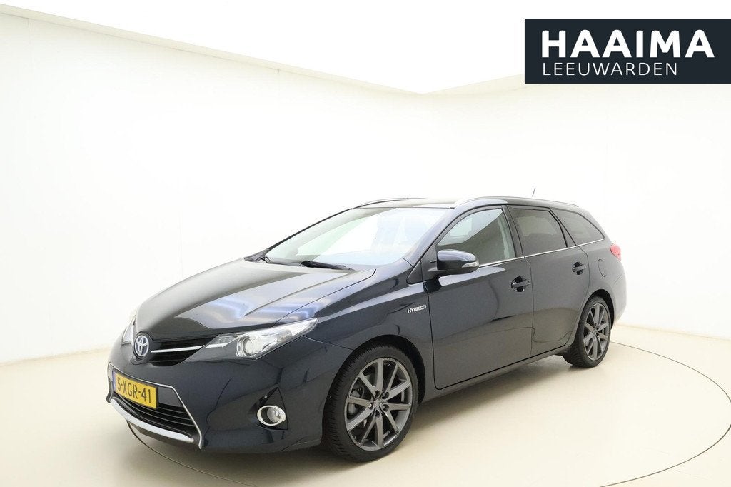 Toyota Auris Touring Sports 1.8 Hybrid Lease Automaat | Pano, Gebruikt, Origineel Nederlands, Hybride Elektrisch/Benzine, Start-stop-systeem