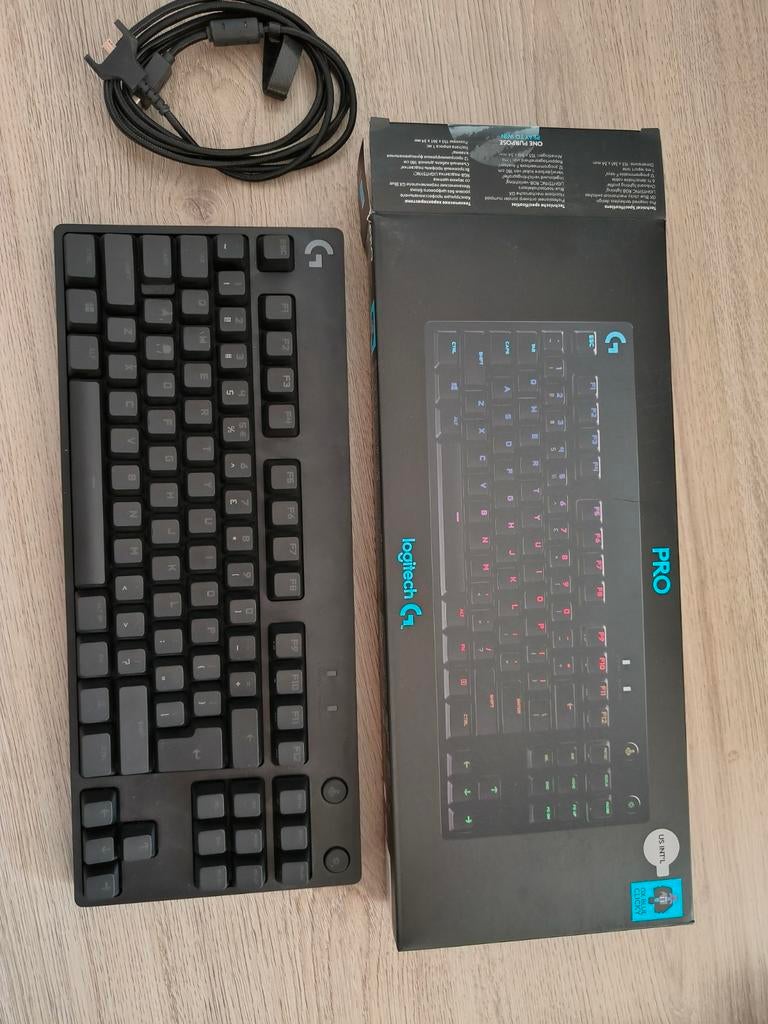 Logitech G Pro Gaming Toetsenbord - Mechanisch, Computers en Software, Gebruikt, Logitech, Ophalen of Verzenden, Qwerty