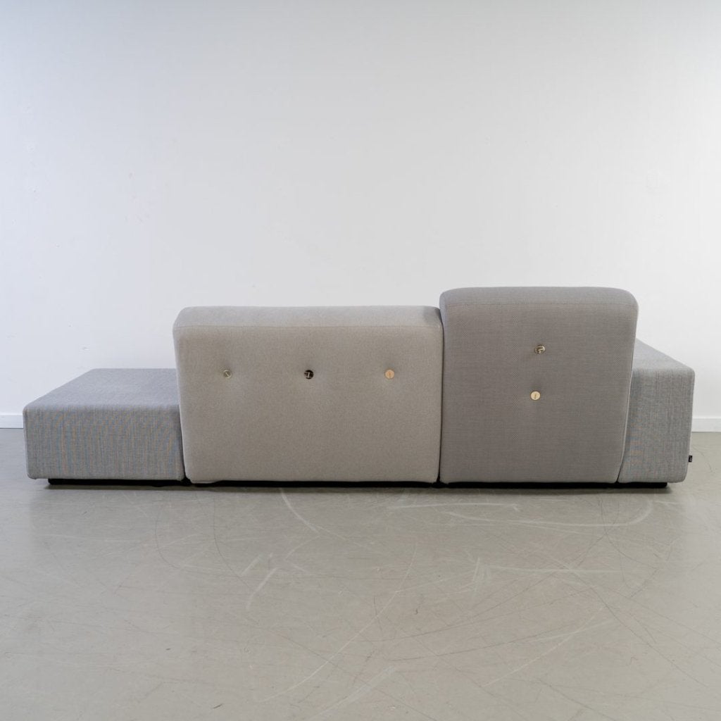 Vitra Polder Sofa Grijs Stof, Niet ingevuld, Zo goed als nieuw, Niet ingevuld, Niet ingevuld