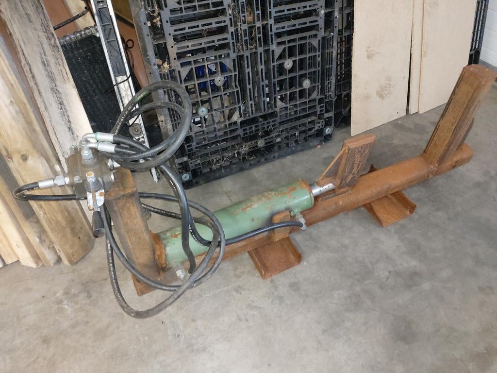 Houtklover Kloofmachine zware uitvoering, Tuin en Terras, Minder dan 3 m³, Ophalen