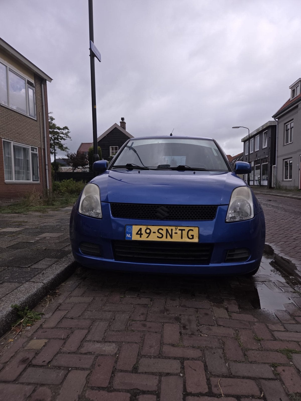 Suzuki Swift 1.3 3D 2006 Blauw, Auto's, 31 €/maand, Swift, Origineel Nederlands, Handgeschakeld