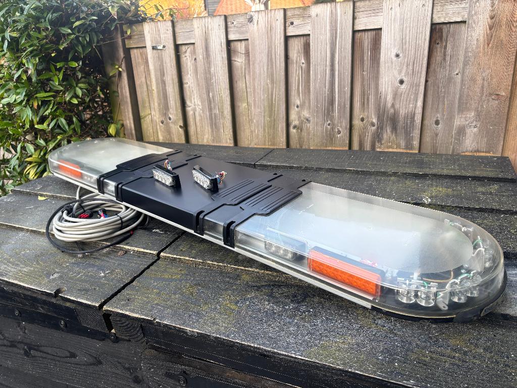 oranje LED flitsbalk zwaailamp zwaailicht werklampen 140 cm, Ophalen of Verzenden