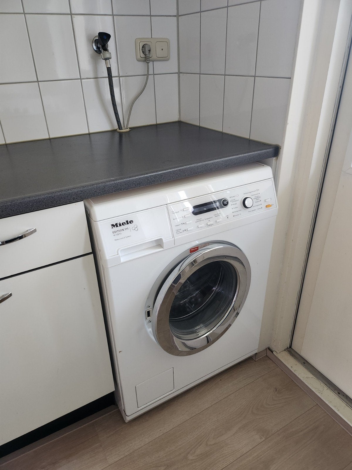 Miele Edition 111 W 5873 Watercontrol-System Wasmachine, Ophalen, 6 tot 8 kg, Gebruikt, Wolwasprogramma