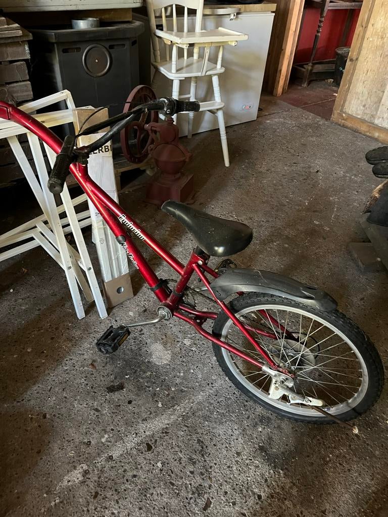Aanhangfiets met bagagedrager en 6 versnellingen, Fietsen en Brommers, Ophalen, Gebruikt, Aanhangfiets, Minder dan 20 kg