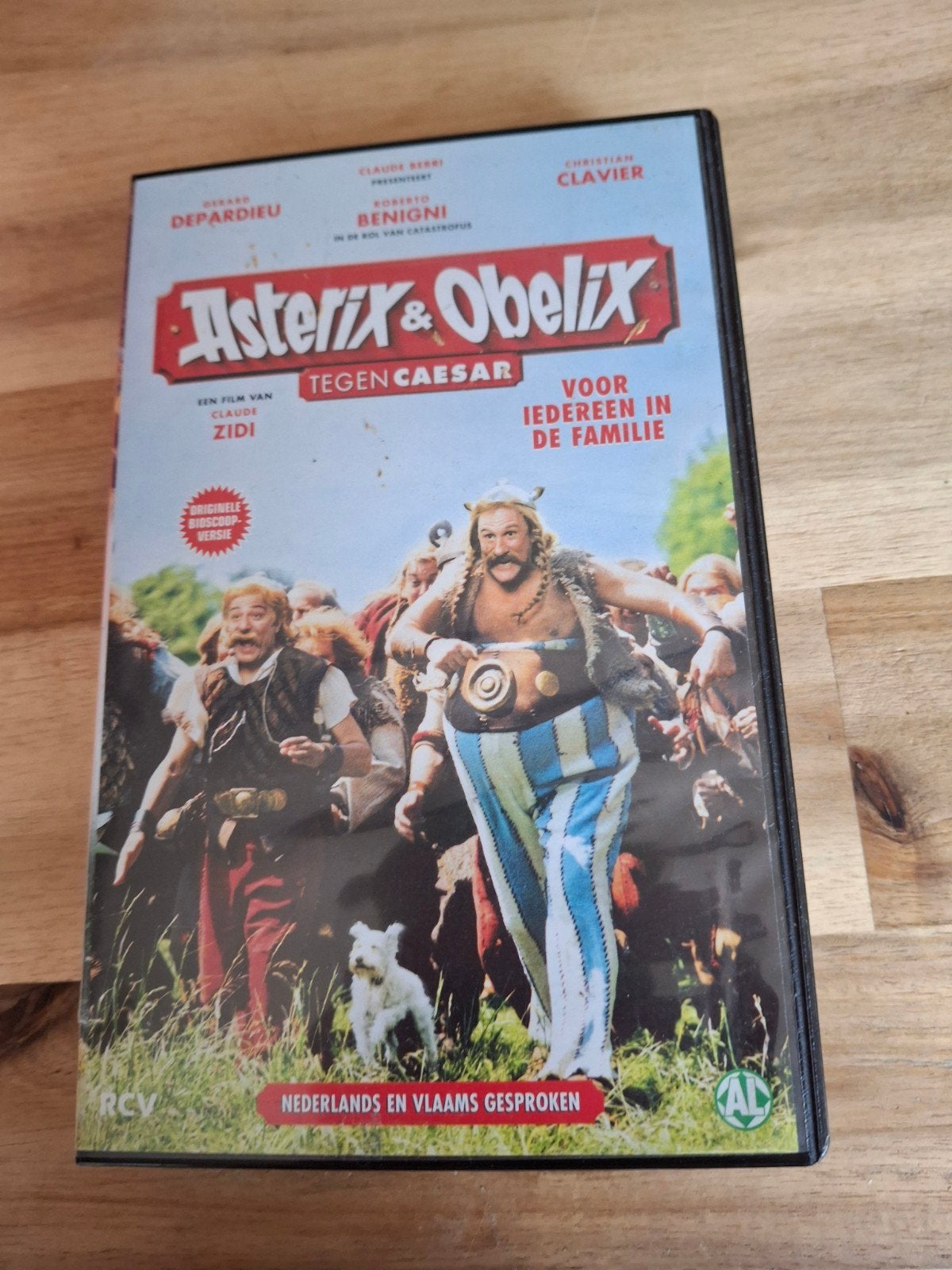 VHS: Asterix en Obelix tegen Caesar - Originele Versie, Gebruikt, Alle leeftijden, Komedie, VHS