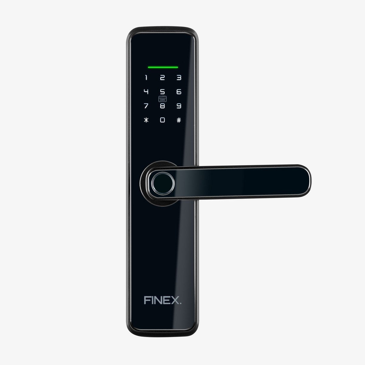 Finex Smart Lock met 3 Deurtags - Zwart, Verzenden, Nieuw, Overige materialen, Slot