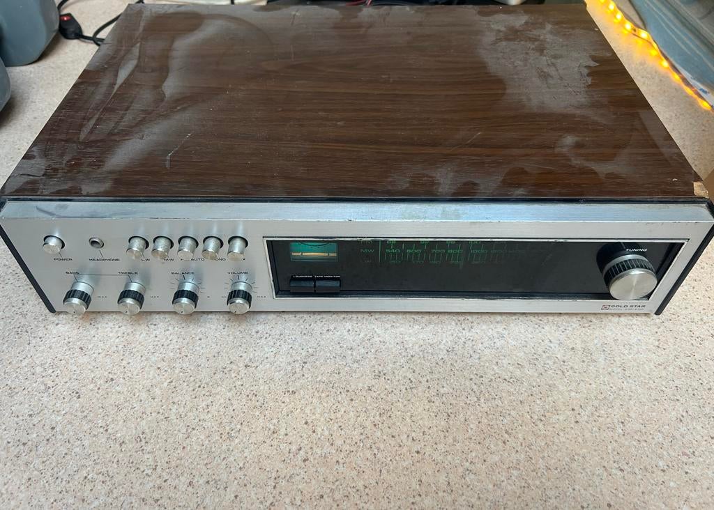 Gold Star Vintage Receiver - Klassieke Audio Ervaring, Gebruikt, Ophalen, Overige merken, Minder dan 60 watt