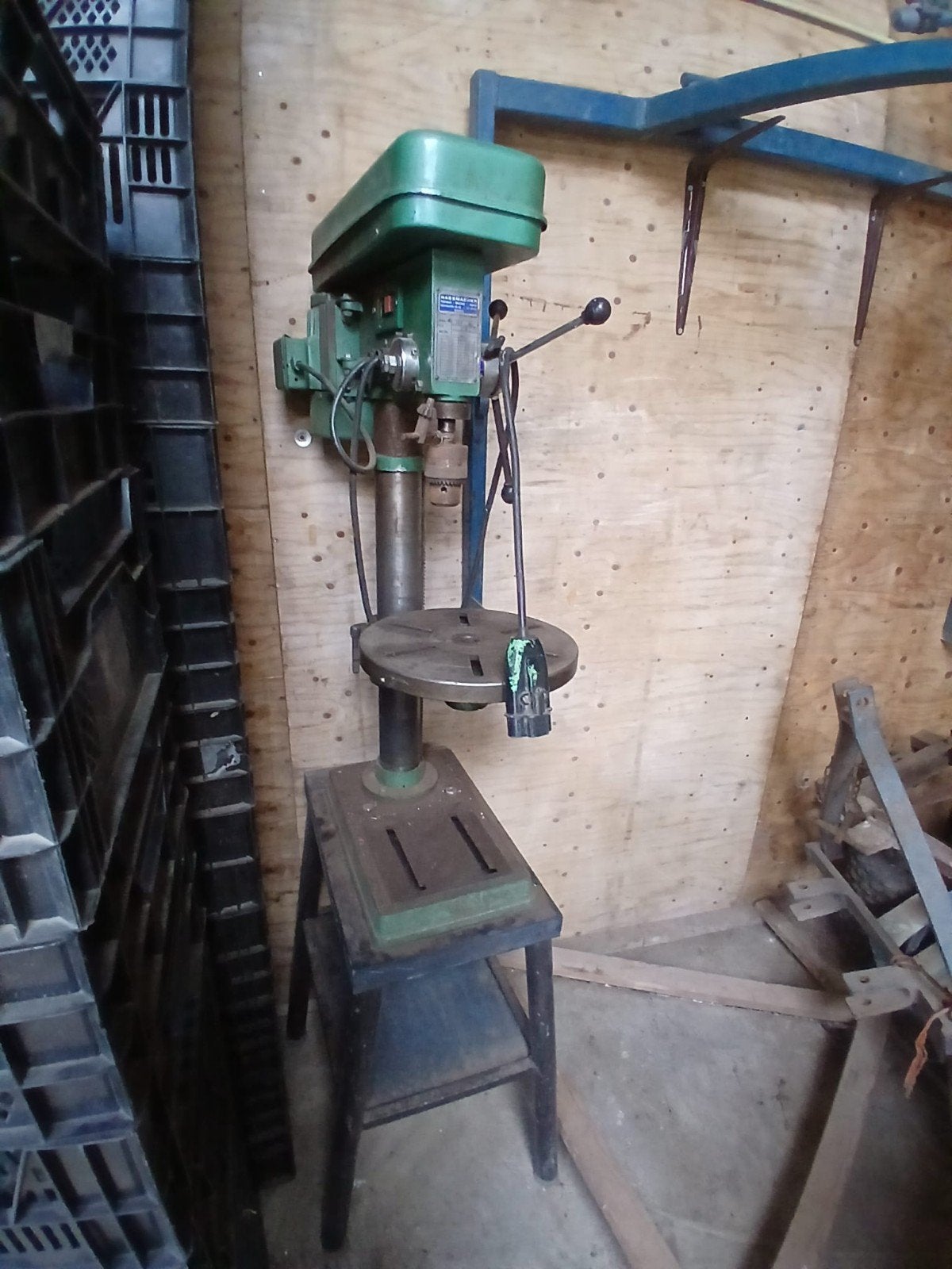 kolomboormachine, Ophalen, Gebruikt, Kolomboormachine