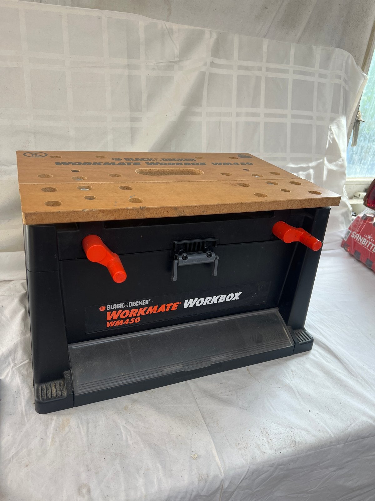 Black & Decker Workmate Workbox, Ophalen of Verzenden, Gebruikt, Minder dan 70 cm, Bankschroef