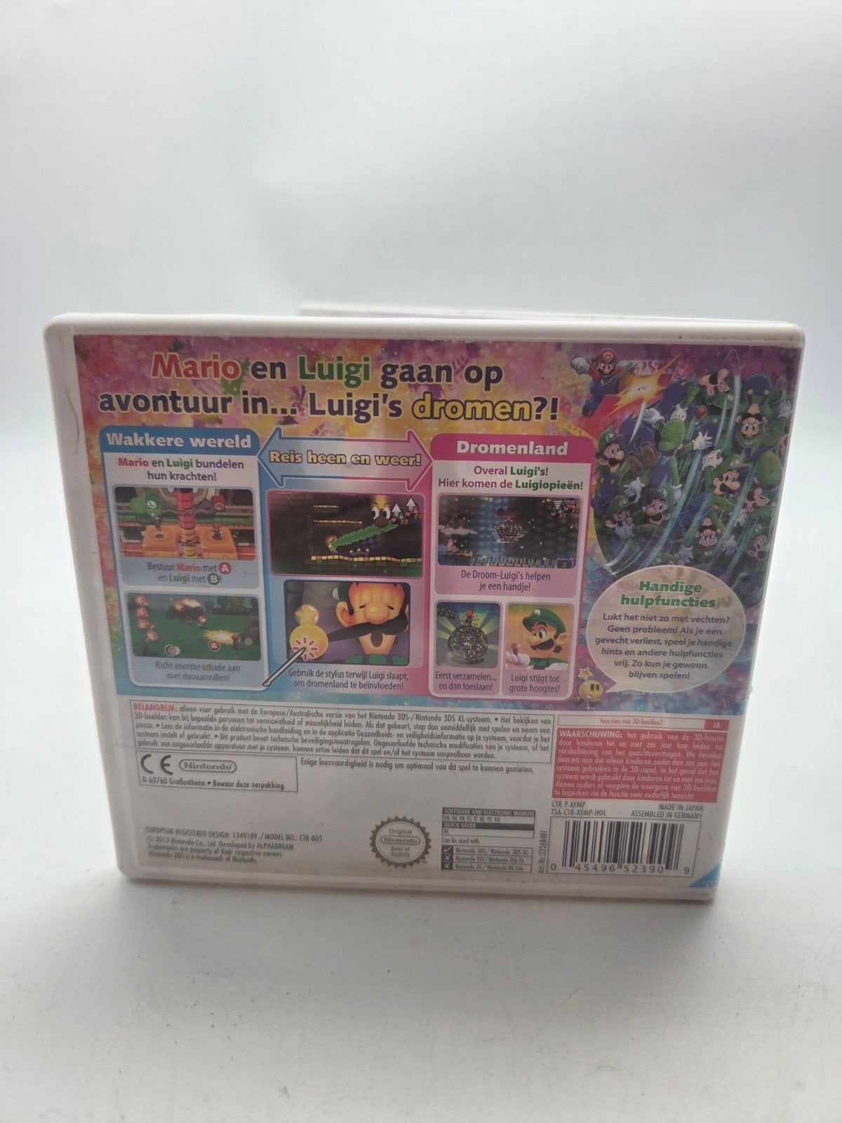 Mario & Luigi: Dream Team Bros. Nintendo 3DS, Nintendo, 1 speler, Zo goed als nieuw, Role Playing Game (Rpg)