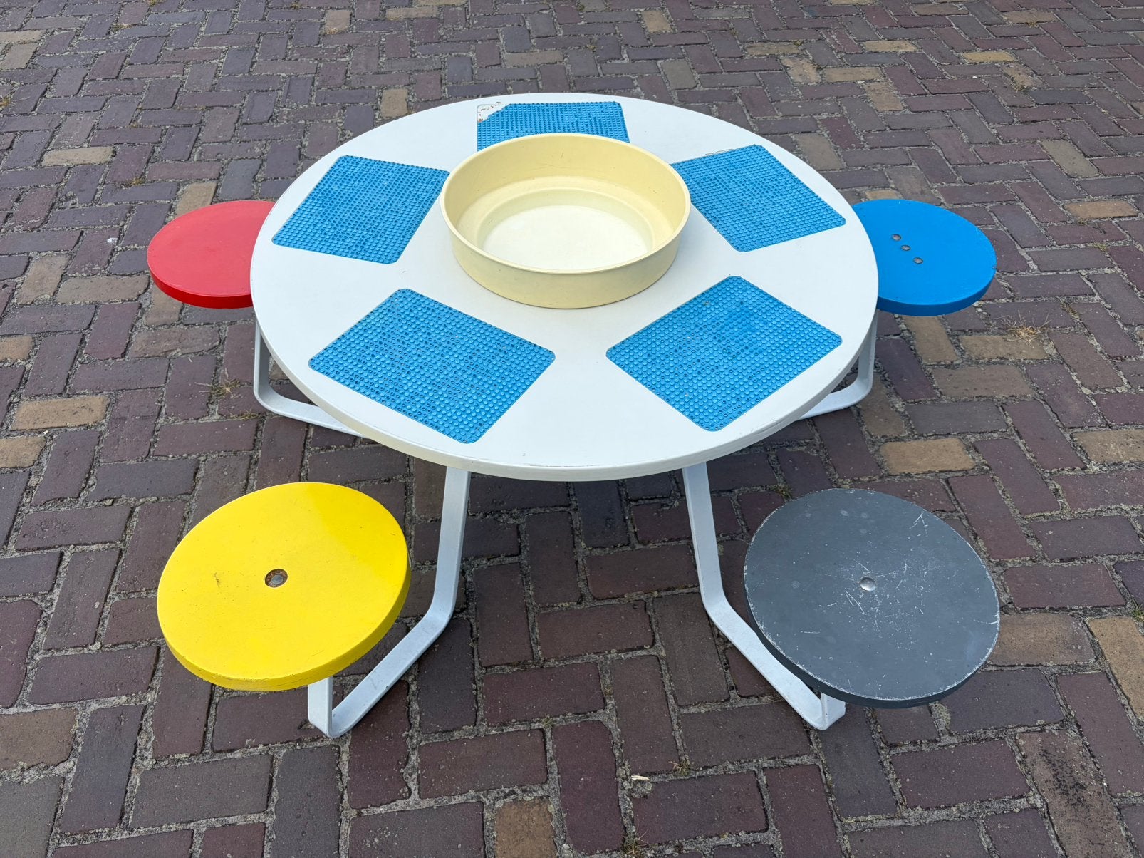 Lego tafel speeltafel vintage, Ophalen, Zo goed als nieuw
