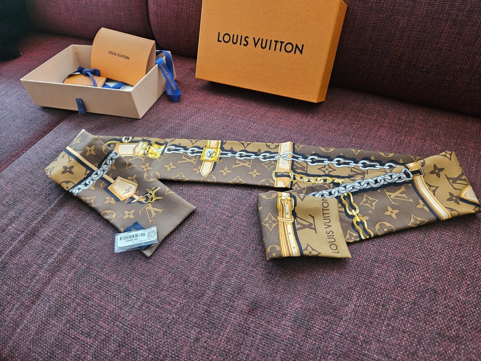 Louis Vuitton Bandana M78655 Nieuw in Doos, Louis Vuitton, Ophalen, Nieuw