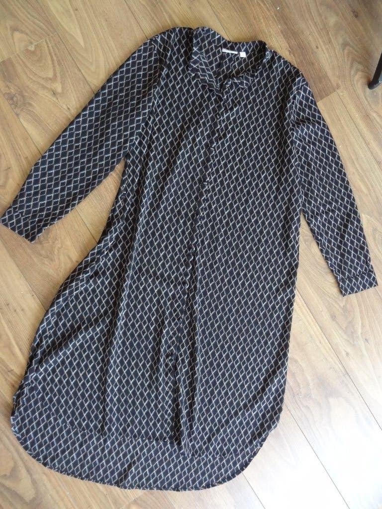 Saint Tropez doorknoopjurk, Kleding | Dames, Meerkleurig, Maat 42/44 (L), Ophalen of Verzenden, Gedragen