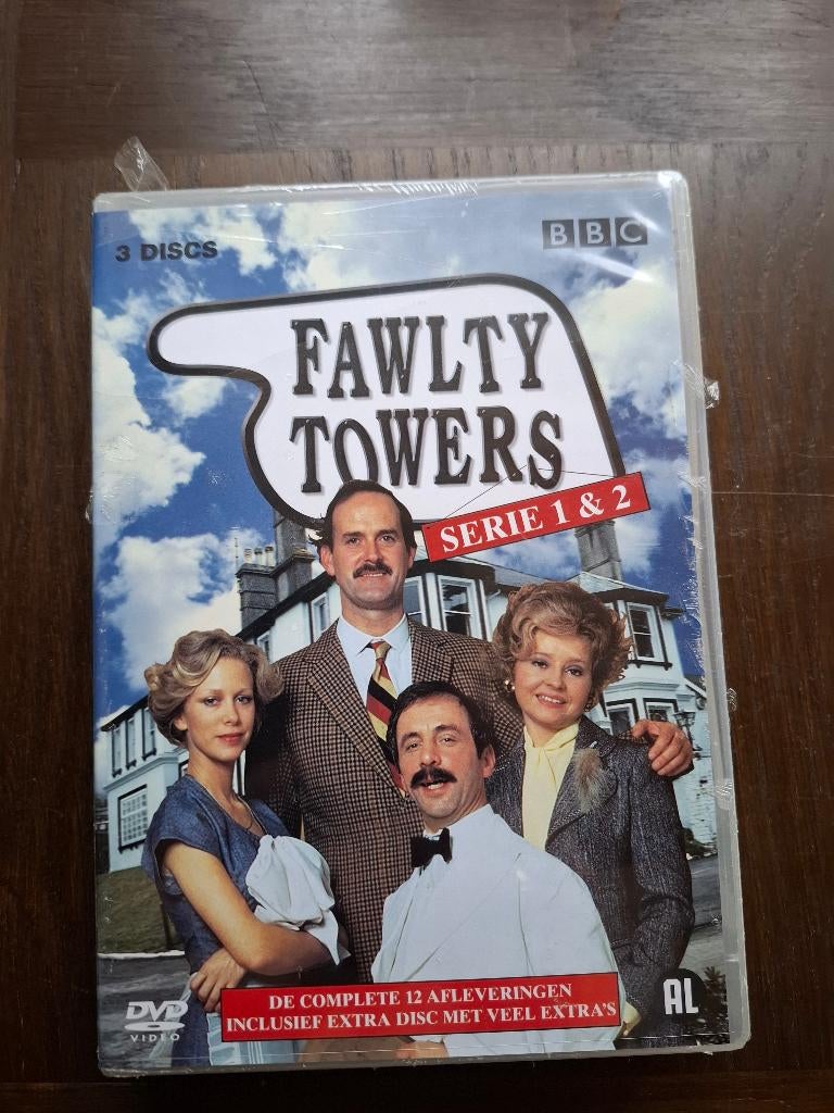 Fawlty Towers 1 & 2 DVD Complete Serie 3-disc NIEUW gesealed, Alle leeftijden, Boxset, Ophalen of Verzenden, Komedie