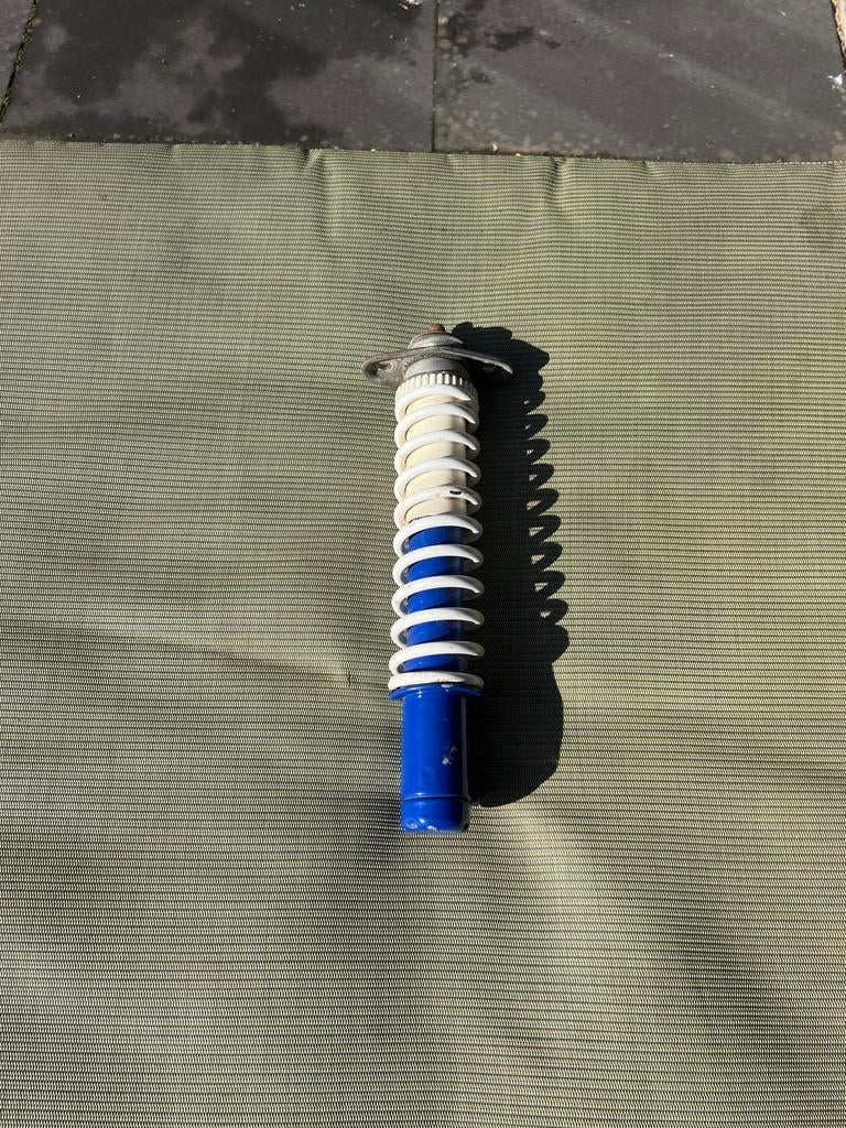 Schokbreker voor Piaggio Zip SP vork - Blauw/Wit, Ophalen of Verzenden, Gebruikt, Overige typen, Piaggio