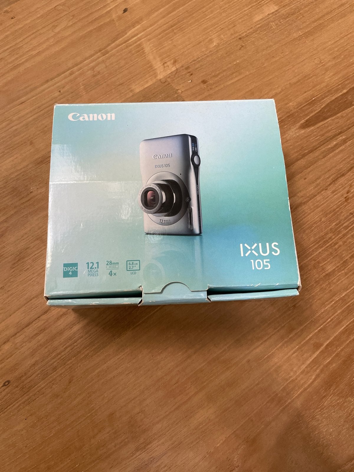 Canon IXUS 105 Compactcamera - Zilver, Ingebouwde flitser, Gebruikt, Canon, Ophalen of Verzenden
