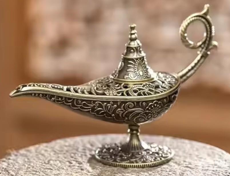Koperen oosterse wonderlamp, Antiek en Kunst, Antiek | Koper en Brons, Ophalen of Verzenden