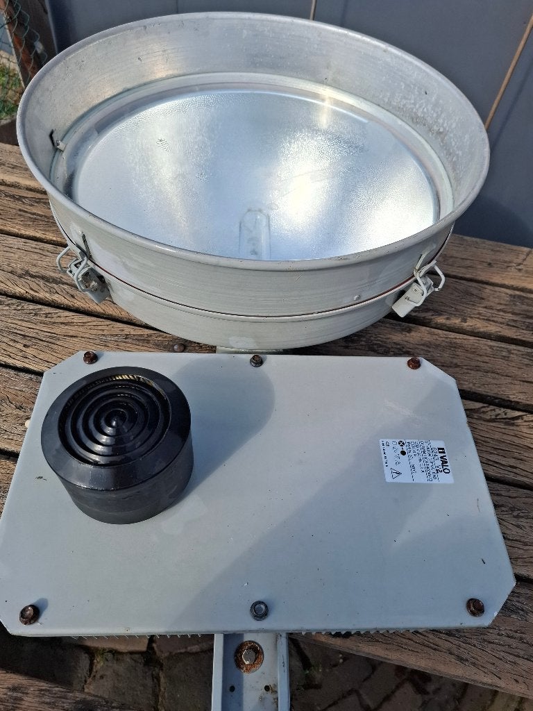 Industrielamp, Ophalen, Gebruikt, 200 tot 500 watt, Lamp met armatuur