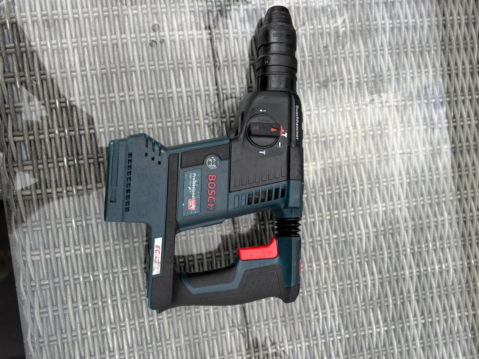 Bosch boorhamer in goede staat body, Ophalen of Verzenden, Zo goed als nieuw, Boor- en/of Breekhamer