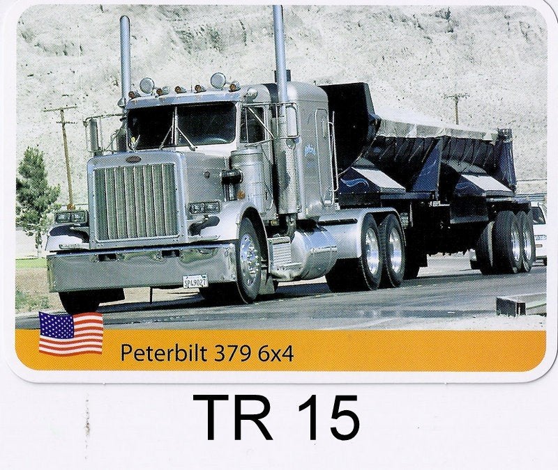 Tr15 autokaart peterbilt 379 6x4, Ophalen of Verzenden, Zo goed als nieuw, Auto's